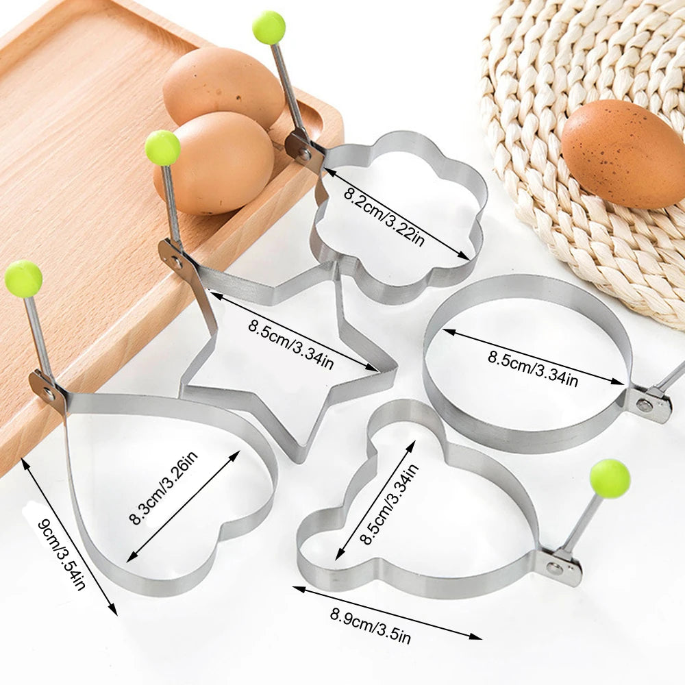 5Pcs Stainless Steel Eggs